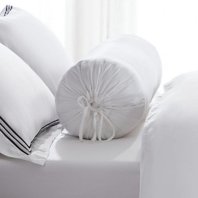 Hotelier Prestigio™ Lucent White Bolster Case - Affairs Living Pte. Ltd.