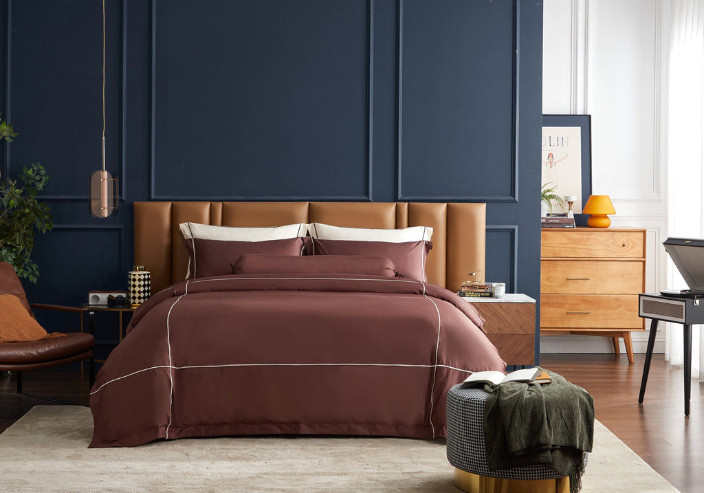 Hotelier Prestigio™ Bruno With Tawny Cross Border Pillow Case - Affairs Living Pte. Ltd.