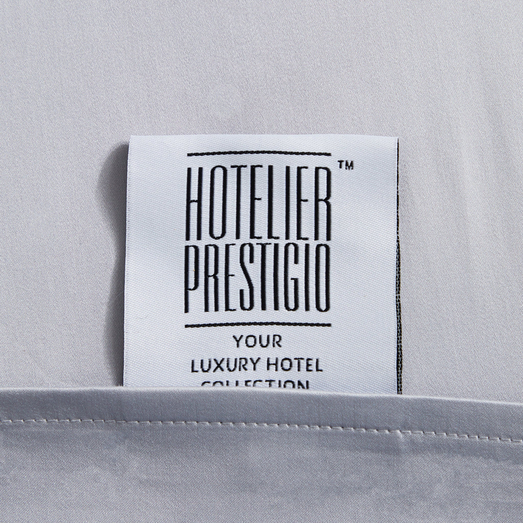 Hotelier Prestigio™ Supima Cotton Percale Pewter Stripe Pillow Case - Affairs Living Pte. Ltd.
