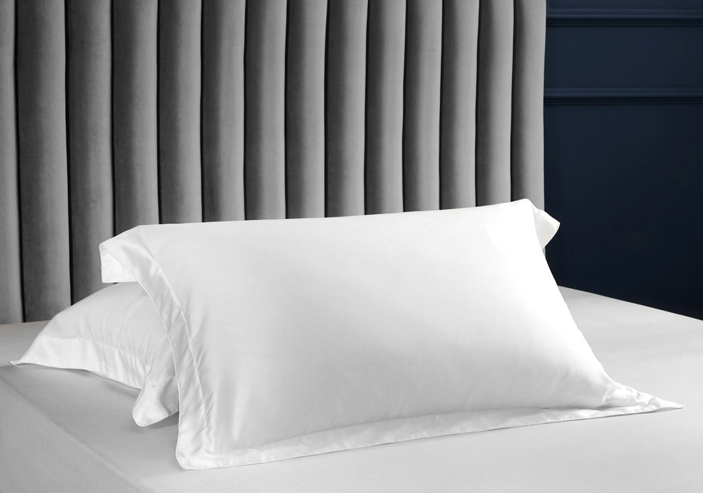 Palais Suite TENCEL™ LF Pure White Fitted Sheet Set - Affairs Living Pte. Ltd.