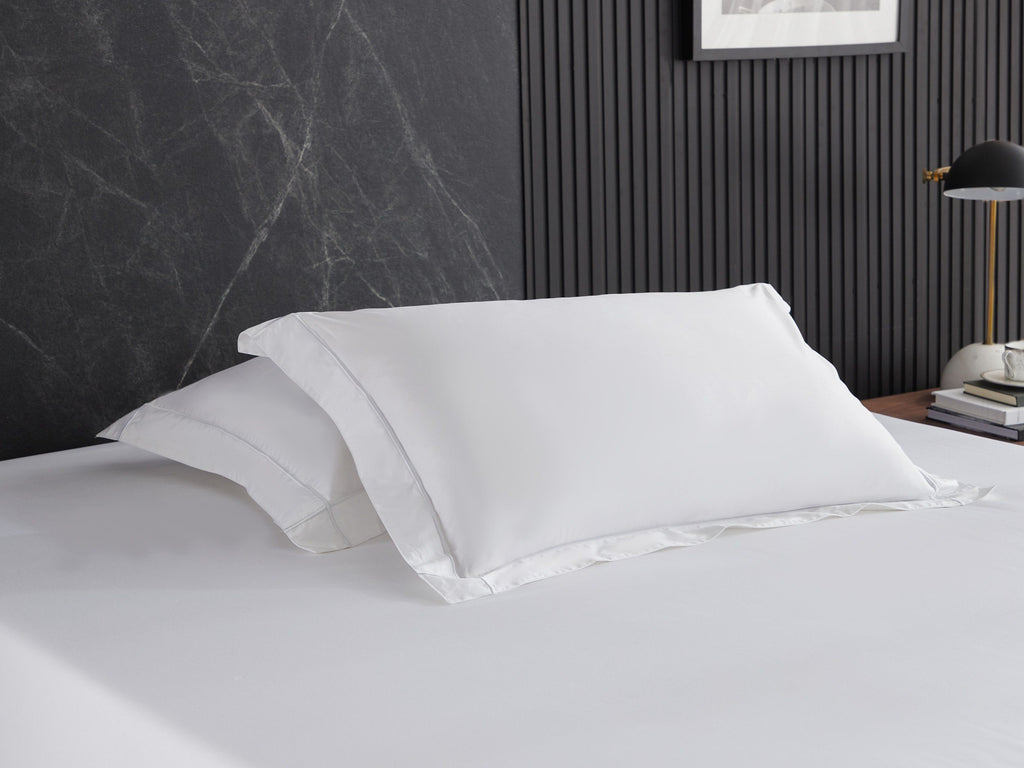 Hotelier Prestigio™ Alvar With White Cross Border Quilt Cover - Affairs Living Pte. Ltd.