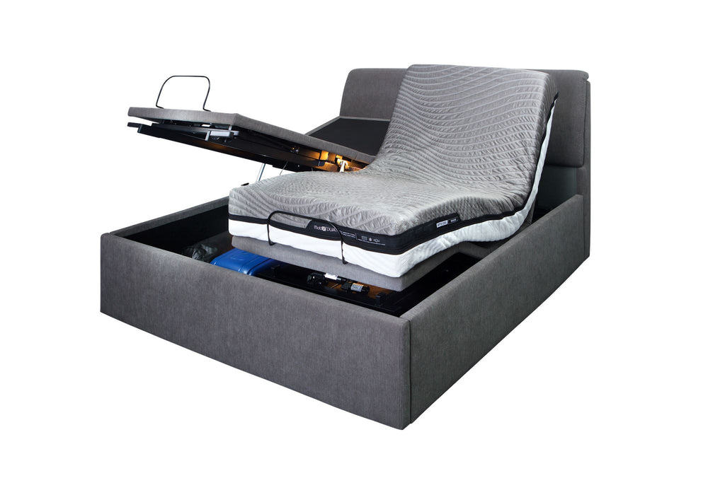 ALYA™ Motorised Storage Bedframe & Adjustable Bed Base - Affairs Living Pte. Ltd.