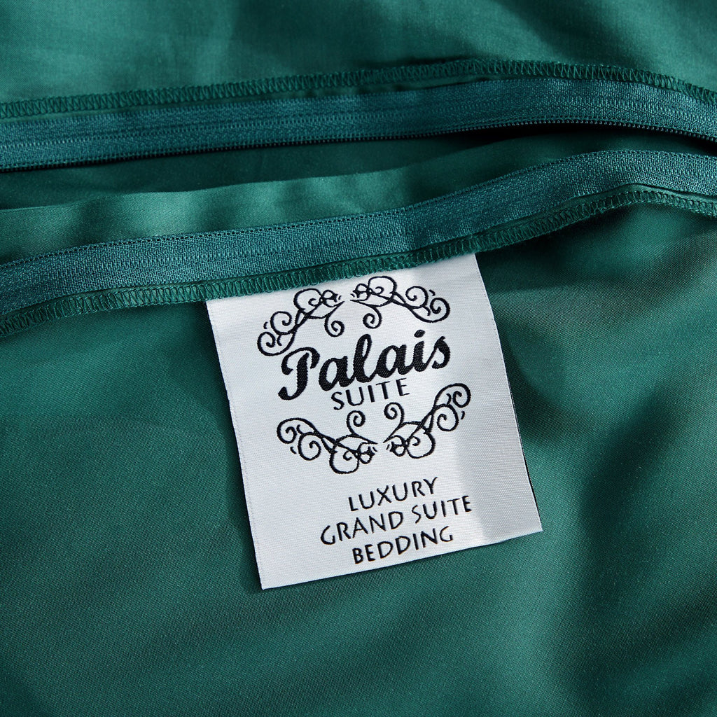 Palais Suite TENCEL™ LF Duca Emerald Fitted Sheet Set - Affairs Living Pte. Ltd.