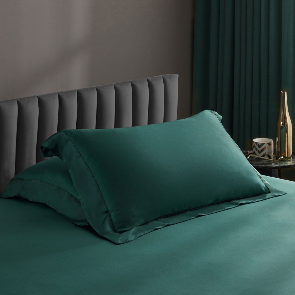 Palais Suite TENCEL™ LF Emerald Green Quilt Cover - Affairs Living Pte. Ltd.