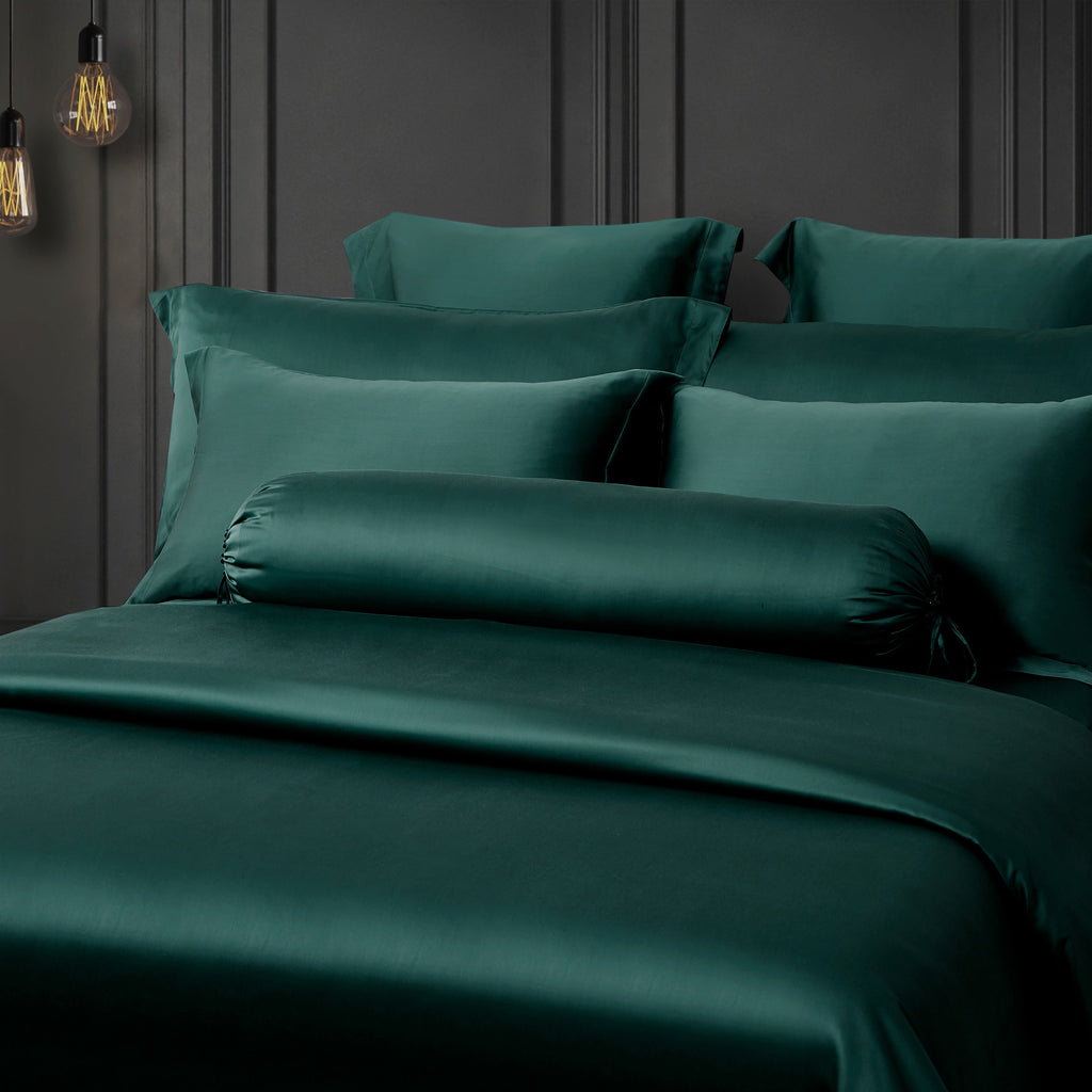 Palais Suite TENCEL™ LF Emerald Green Euro Sham - Bedding Affairs