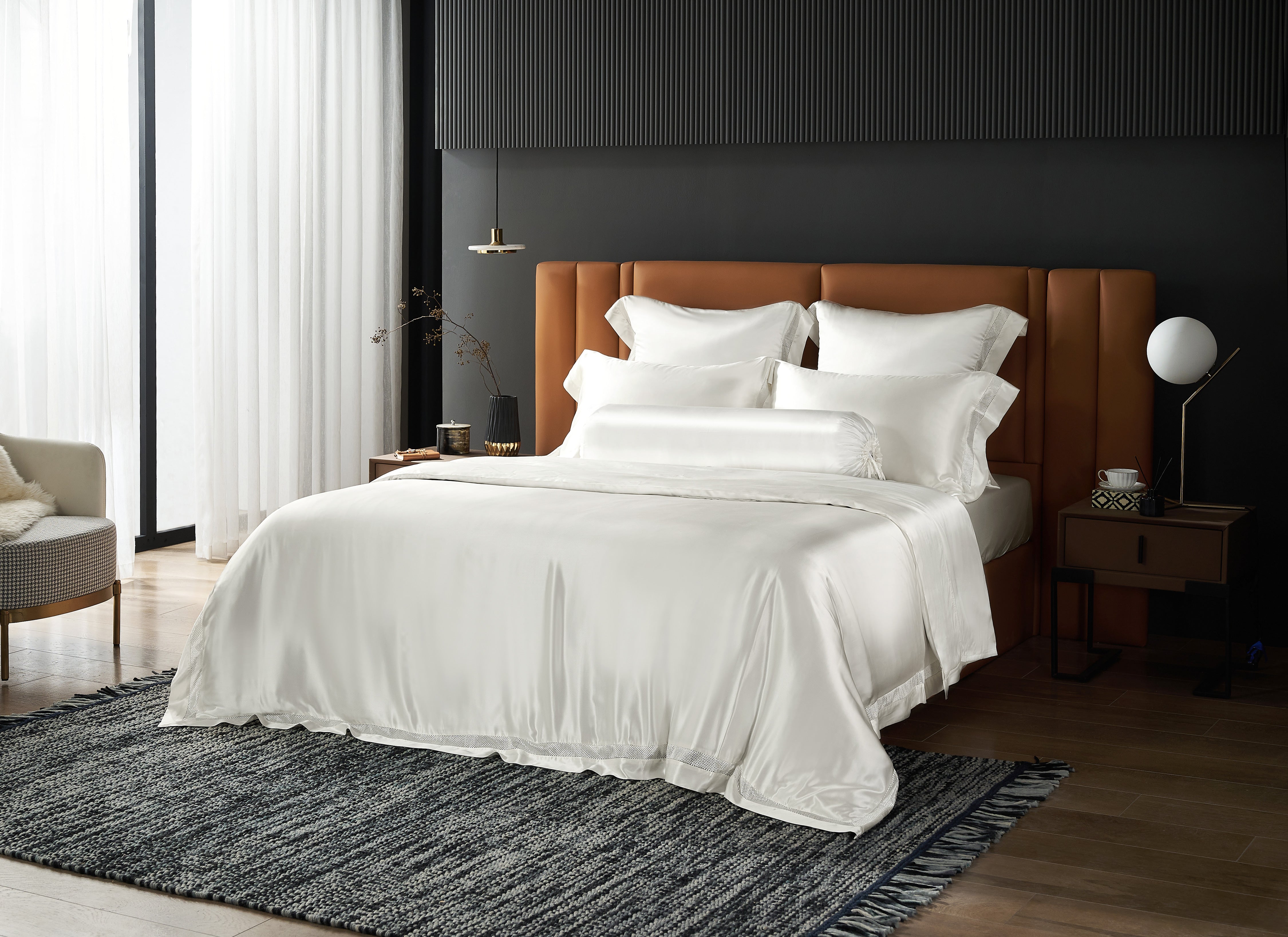 Seta Couture™ Mulberry Silk Albescent White Bundle - Affairs Living Pte. Ltd.
