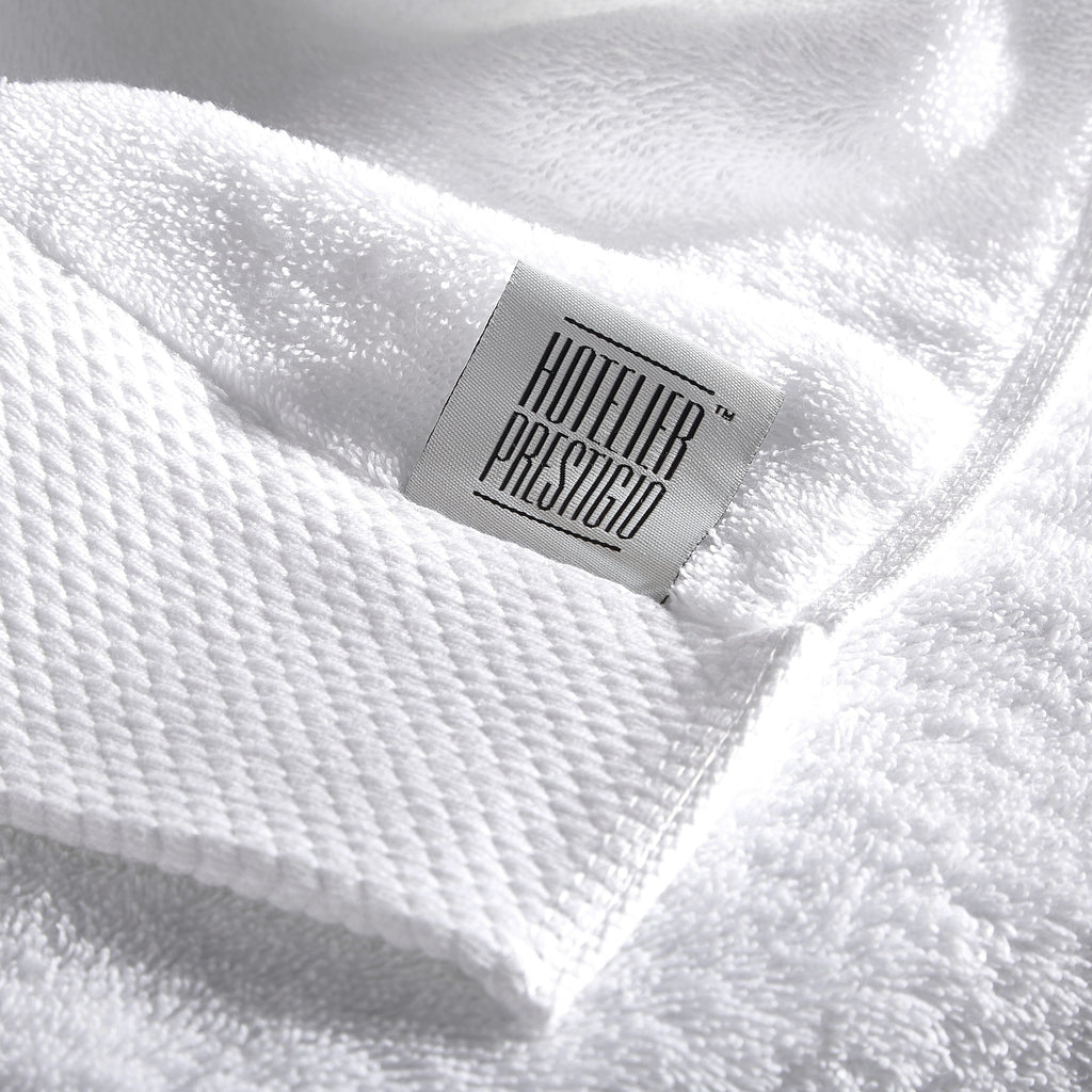 Hotelier Prestigio™ Luxo White Towel Collection - 2 Pcs Set - Affairs Living Pte. Ltd.