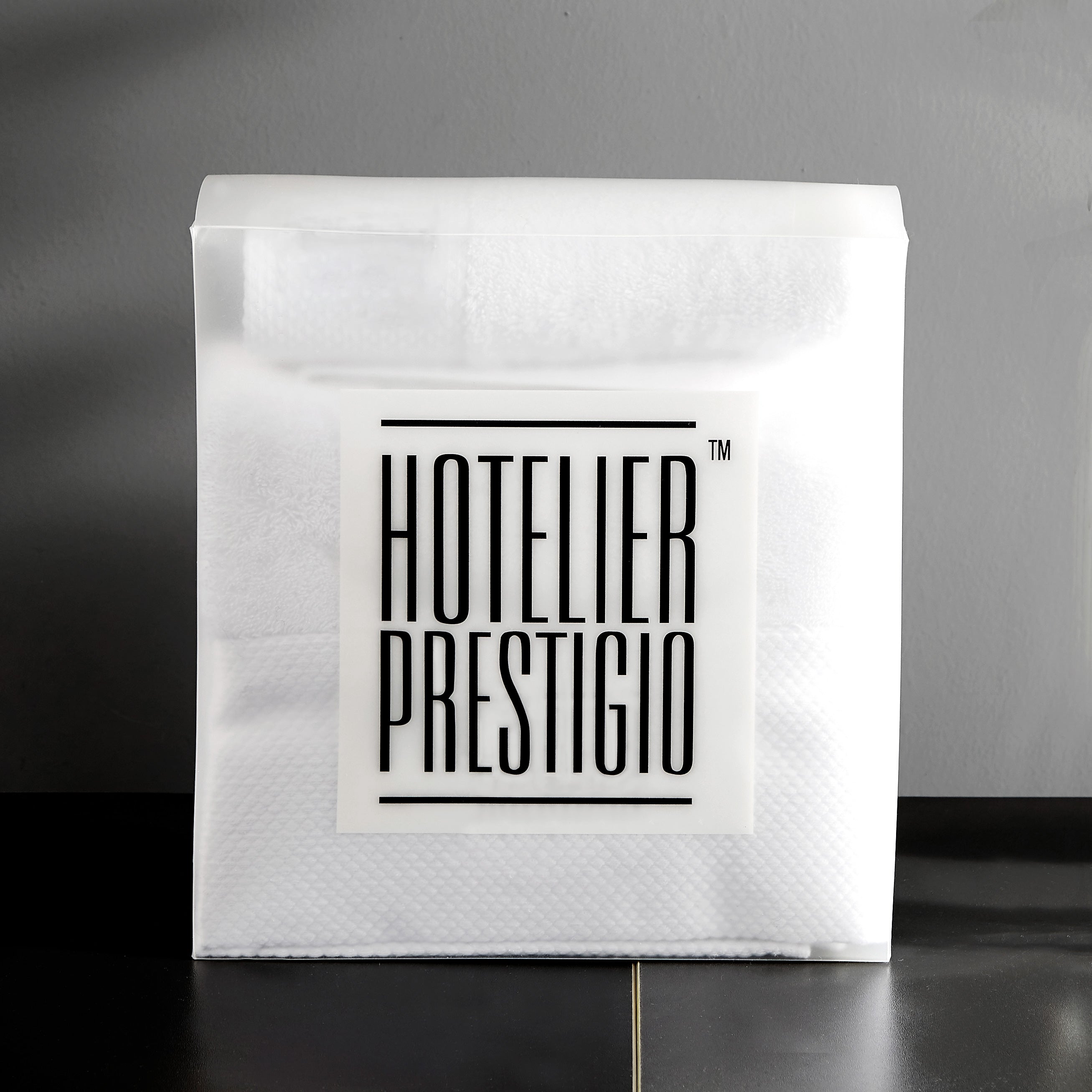 Hotelier Prestigio™ Luxo White Towel Collection - 2 Pcs Set - Affairs Living Pte. Ltd.