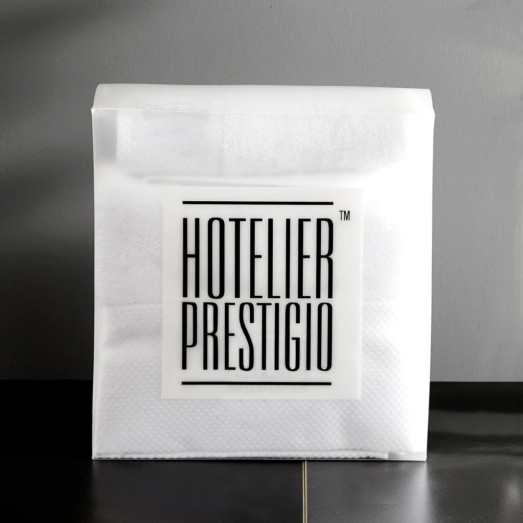 Hotelier Prestigio™ Luxo White Towel Collection - 2 Pcs Set - Affairs Living Pte. Ltd.