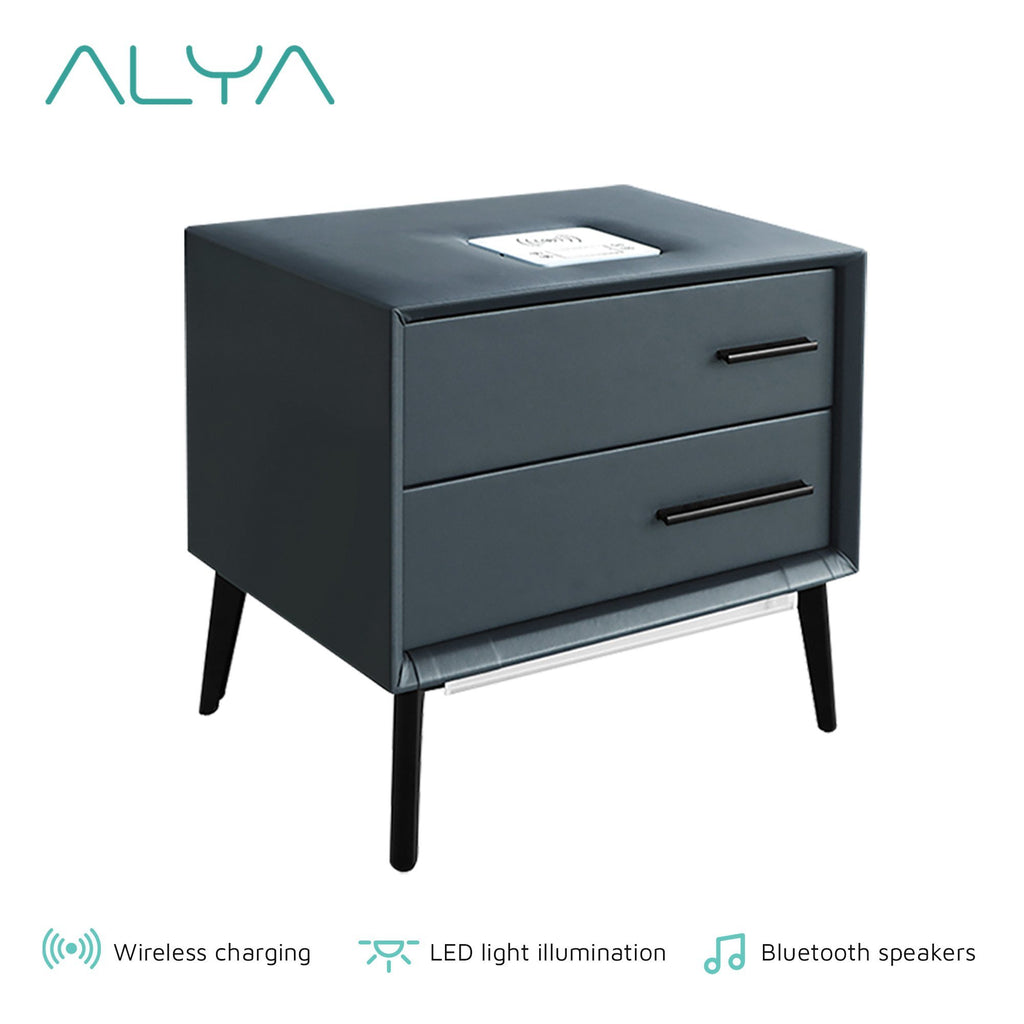 ALYA™ SMART Bluetooth Bedside Table - Affairs Living Pte. Ltd.