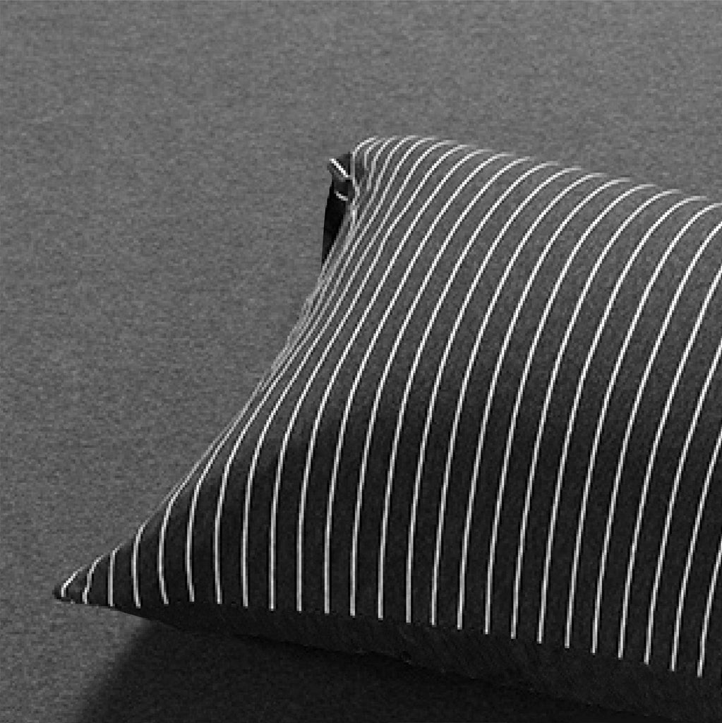 Cotton Pure™ Classic Black Stripe Jersey Cotton Pillow Case - Affairs Living Pte. Ltd.