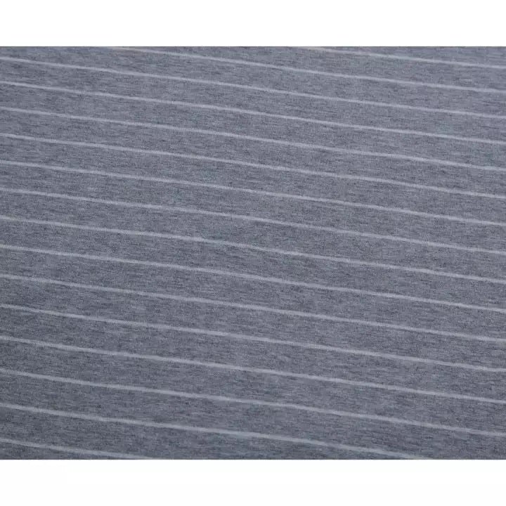 Cotton Pure™ Greyish Stripe Jersey Cotton Bolster Case - Affairs Living Pte. Ltd.