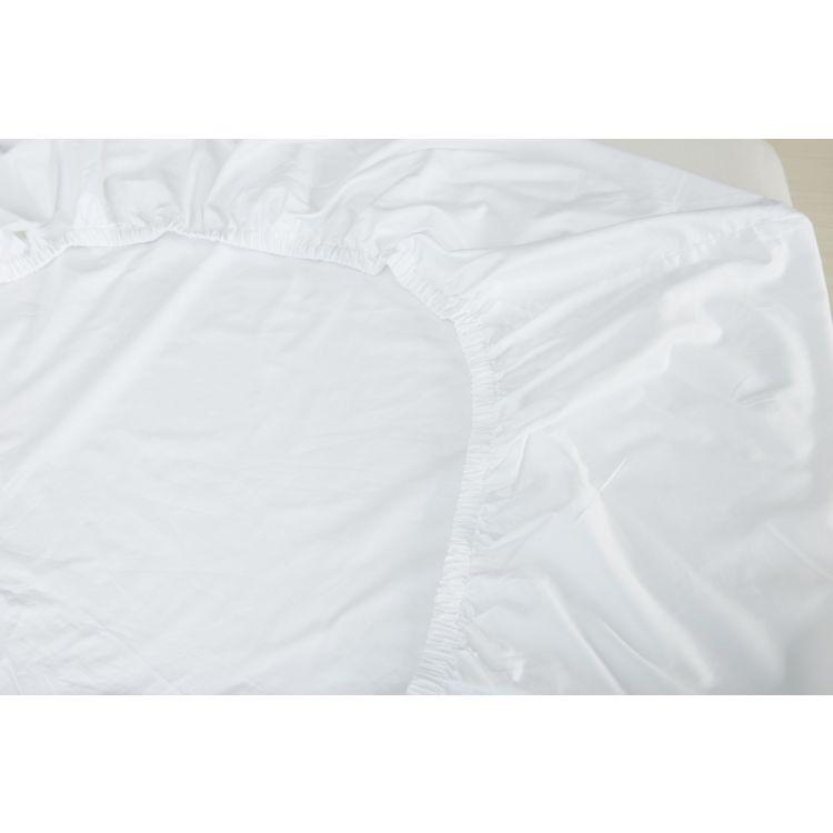 Hotelier Prestigio™ Luxury White Turquoise Stripe Fitted Sheet Set - Affairs Living Pte. Ltd.