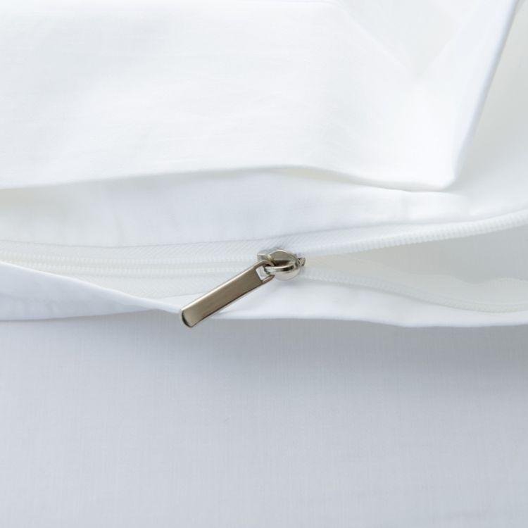 Hotelier Prestigio™ Luxury White Base Grey Border Fitted Sheet Set - Affairs Living Pte. Ltd.