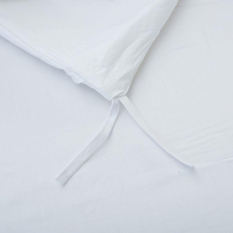 Hotelier Prestigio™ Luxury White Base Grey Border Fitted Sheet Set - Affairs Living Pte. Ltd.