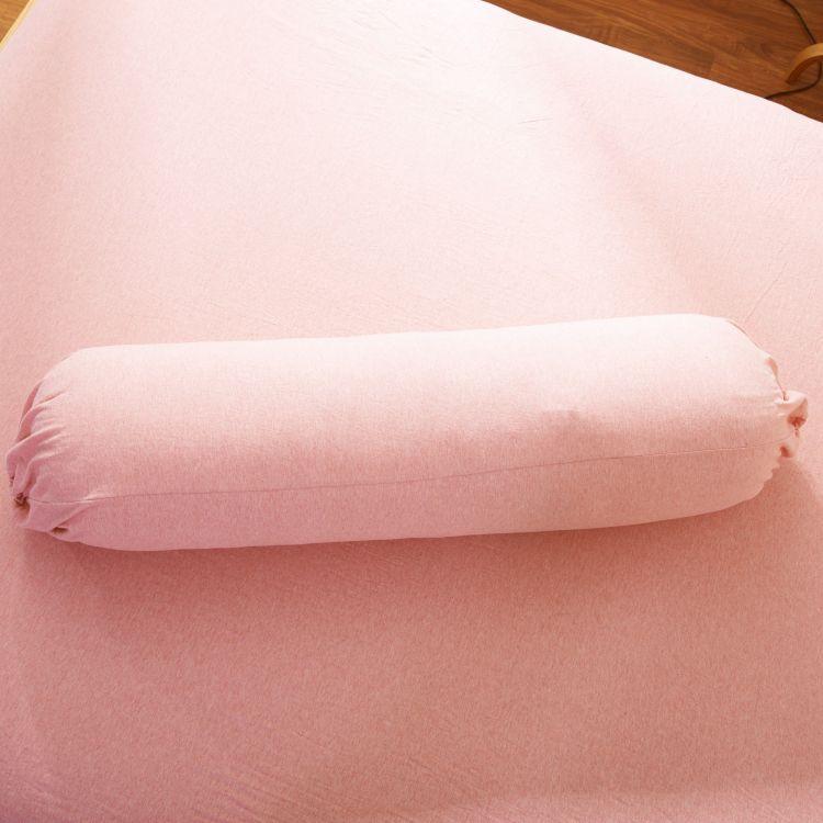 Cotton Pure™ Pinky Stripe Jersey Cotton Bolster Case - Affairs Living Pte. Ltd.