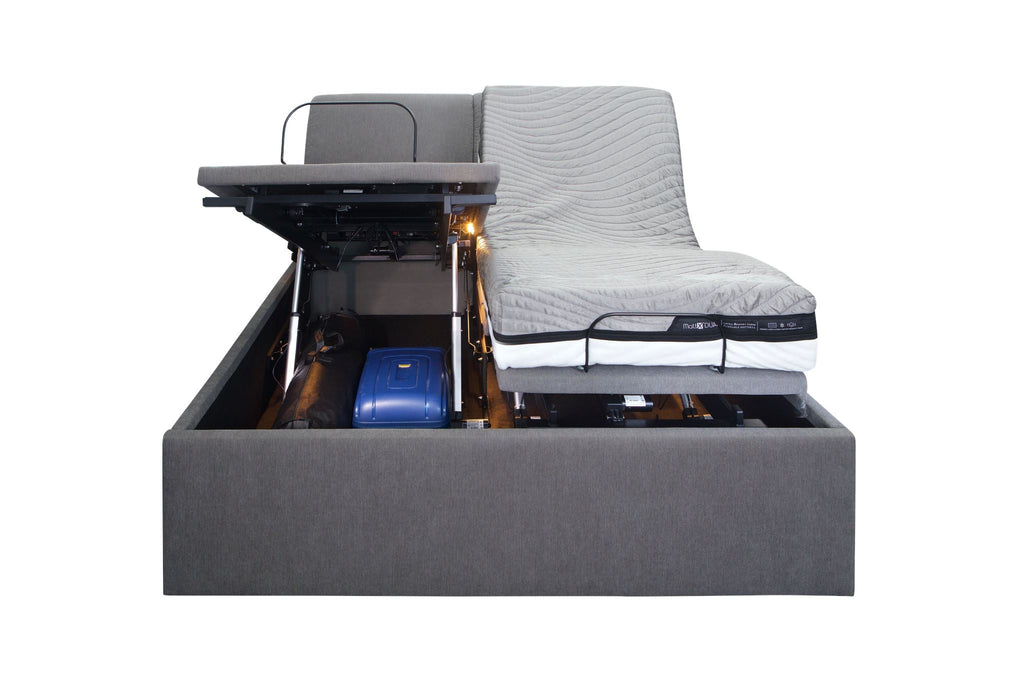 Dual Mattress Motorised Storage Bedframe Bundle - Affairs Living Pte. Ltd.