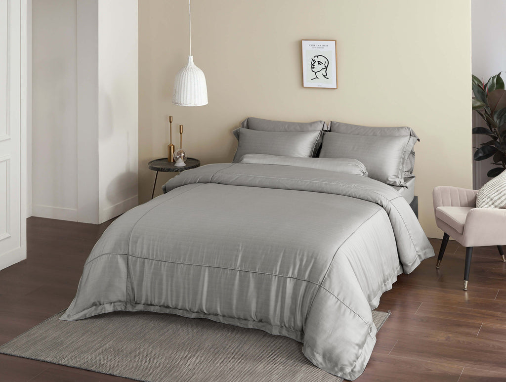 Palais Suite TENCEL™ Gilden Lined Fitted Sheet Set - Affairs Living Pte. Ltd.