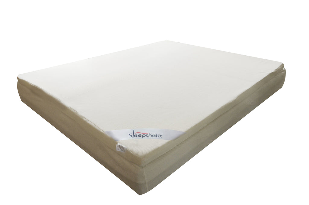 Sleepthetic™ Fitted Memory Foam Topper [5.5 Firmness/5cm Thick] - Affairs Living Pte. Ltd.